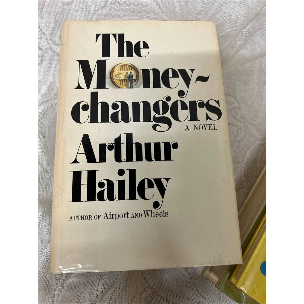 VINTAGE BOOKS Lot Of 4 HCDJ Novels 1970's-1980's Display‎ Staging Great Reading